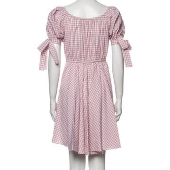Caroline Constas pink gingham dress - Picture 2 of 4